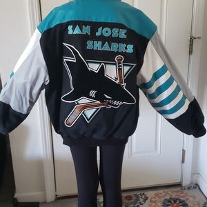 Vintage retro hockey jacket